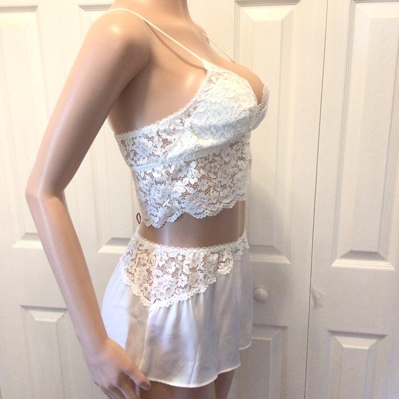 NWOT Seductivewear by Cinema Etoile Athena Lace Soft Cup Bralette & Short Set M - Picture 7 of 15